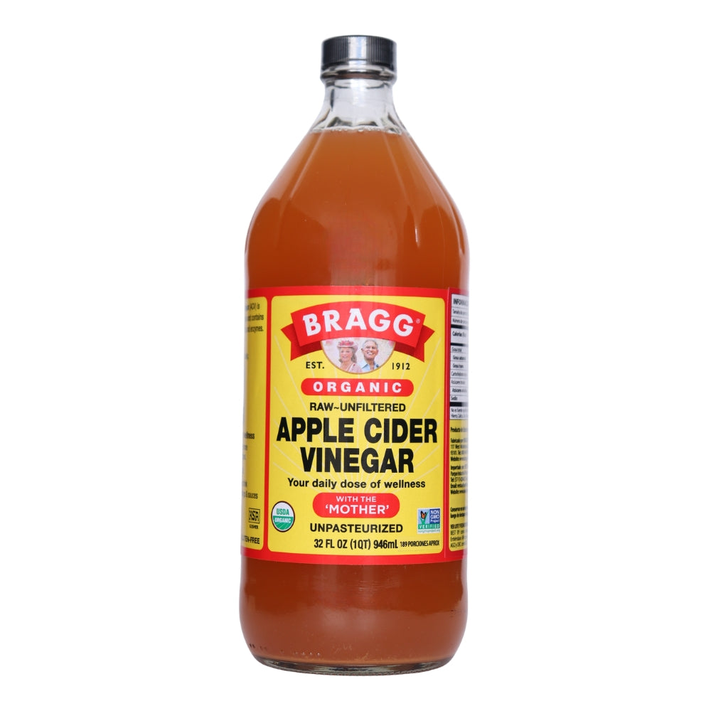 VINAGRE SIDRA MANZANA BRAGG 946ML - Global Gourmet Market